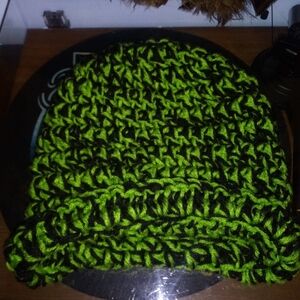 Homemade Crocheted. Bucket Hat 6 1/2" L 14"W